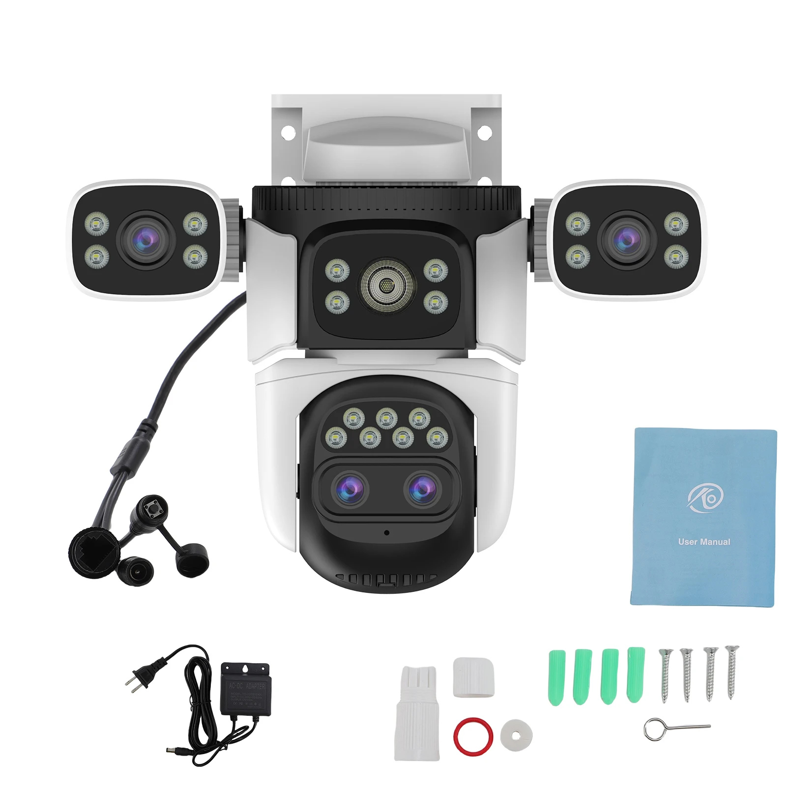 3-Lens Outdoor Secu… - image