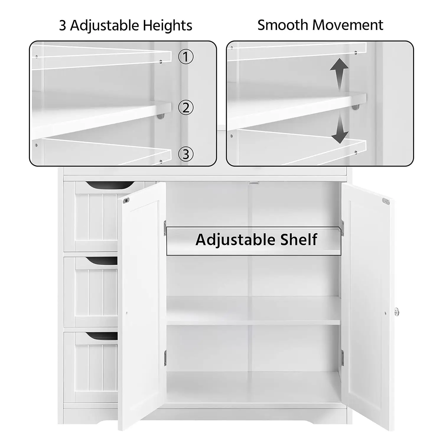 Freestanding Storage Cabinet 5