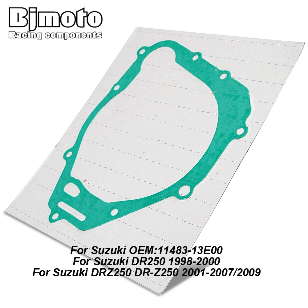 

11483-13E00 Motorcycle Stator Magneto Generator Cover Gasket For Suzuki DRZ250 DR-Z250 2001-2007/2009 DR250 1998-2000