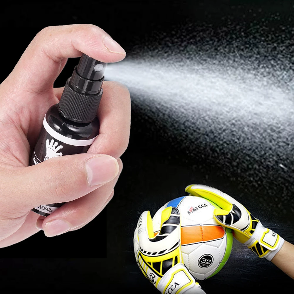 Luvas Anti Slip Goalkeeper, Grip Spray, Melhorar Sticky para Esportes ao Ar Livre, 30ml, 1Pc, 3 Pcs