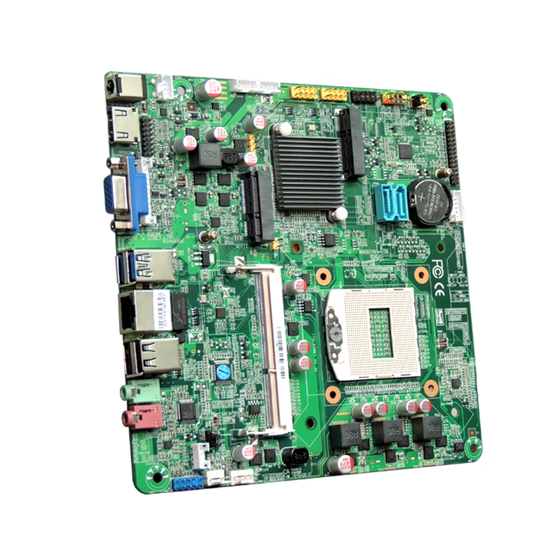 Original All-in-One Motherboard For ITX-ATM87 V1.32 HM87 LGA946 30 PIN Perfect Test,Good Quality