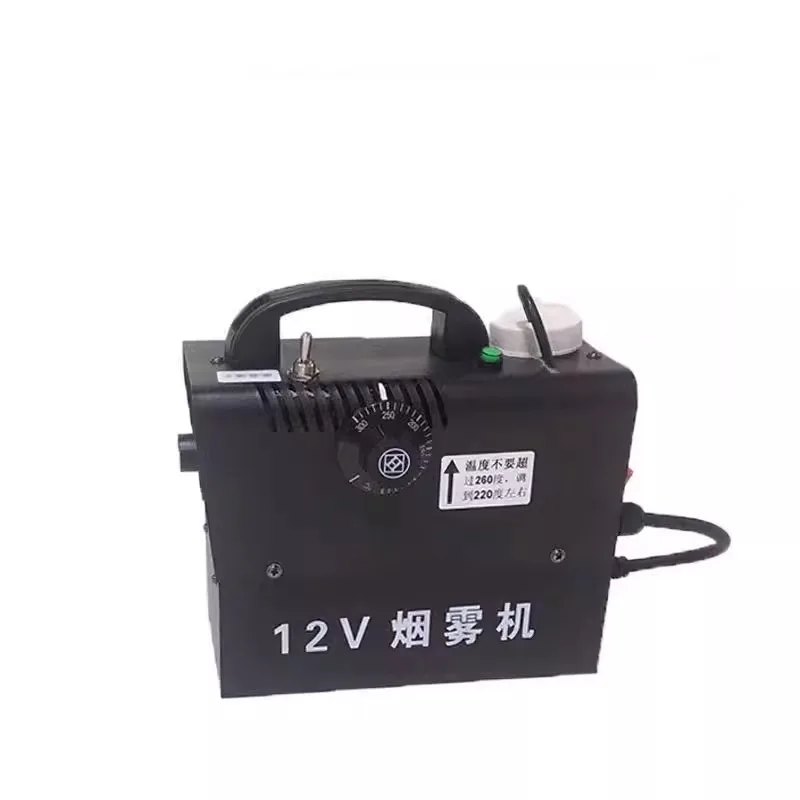 12v 소형 야외 사진 및 촬영 연기 기계 재충전식 연기 사진 유물 대신 연기 케이크