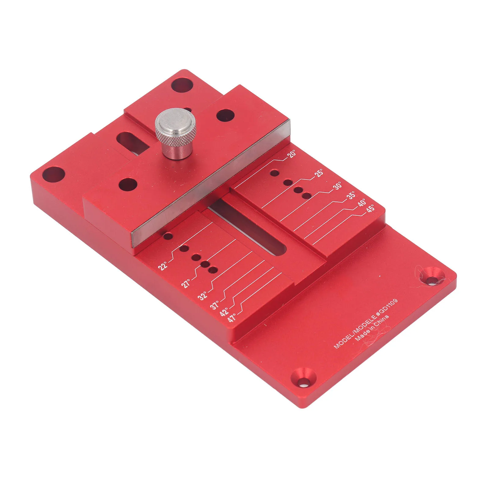 Chisel Sharpening Kit Aluminum Alloy Honing  15 to 45 Degree Angle Fixture and Gauge Chisel Honing Tool Honing  System