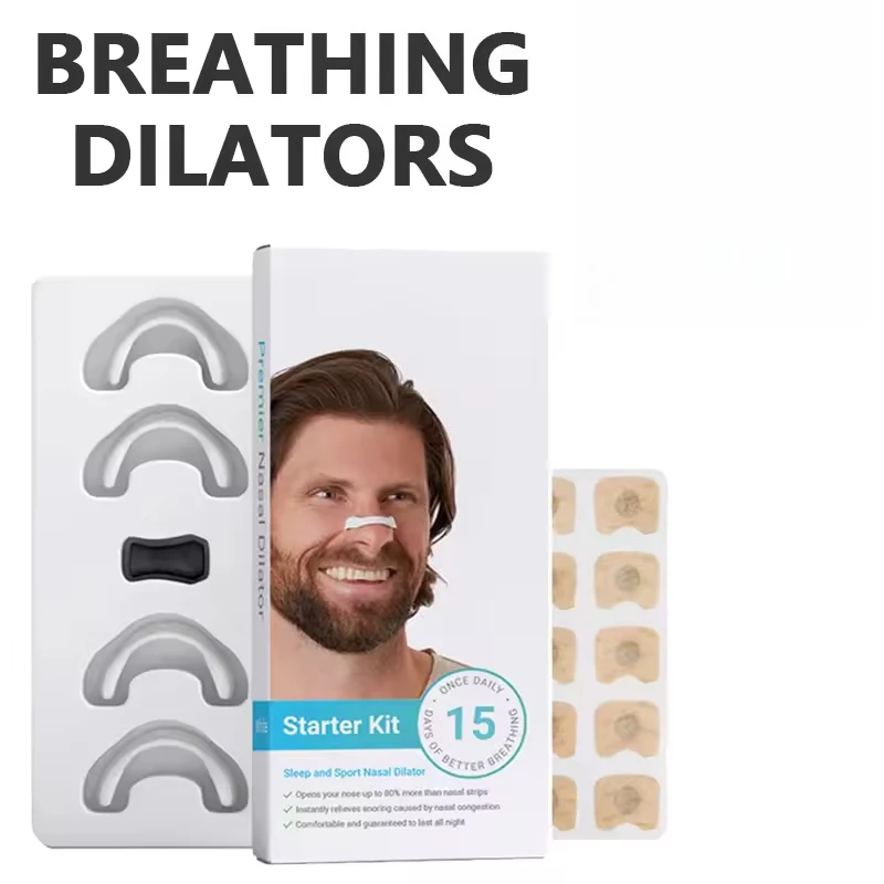 

Лента для рта против храпа, стартовый набор расширителей для дыхания носа для носа, улучшение качества сна, храп