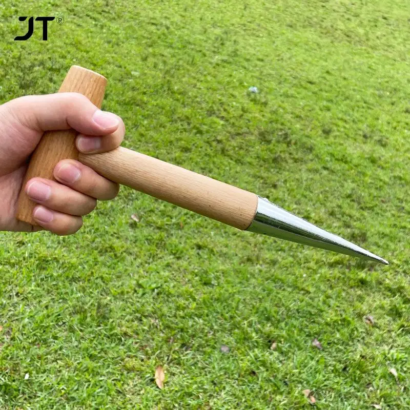 

Home Gardening Wooden Planting Seeds And Bulbs Tools Hand Digger Seedling Remover Seed Planter Tool