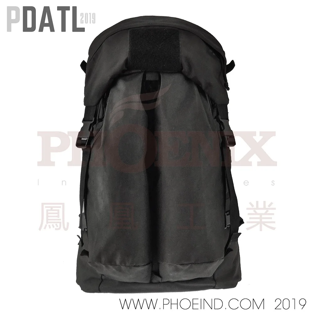 PDATL 40L Tactical Backpack With Adjustable Back Length And Independent Carbon Fiber Inner Back Bone For Hiking And Camping