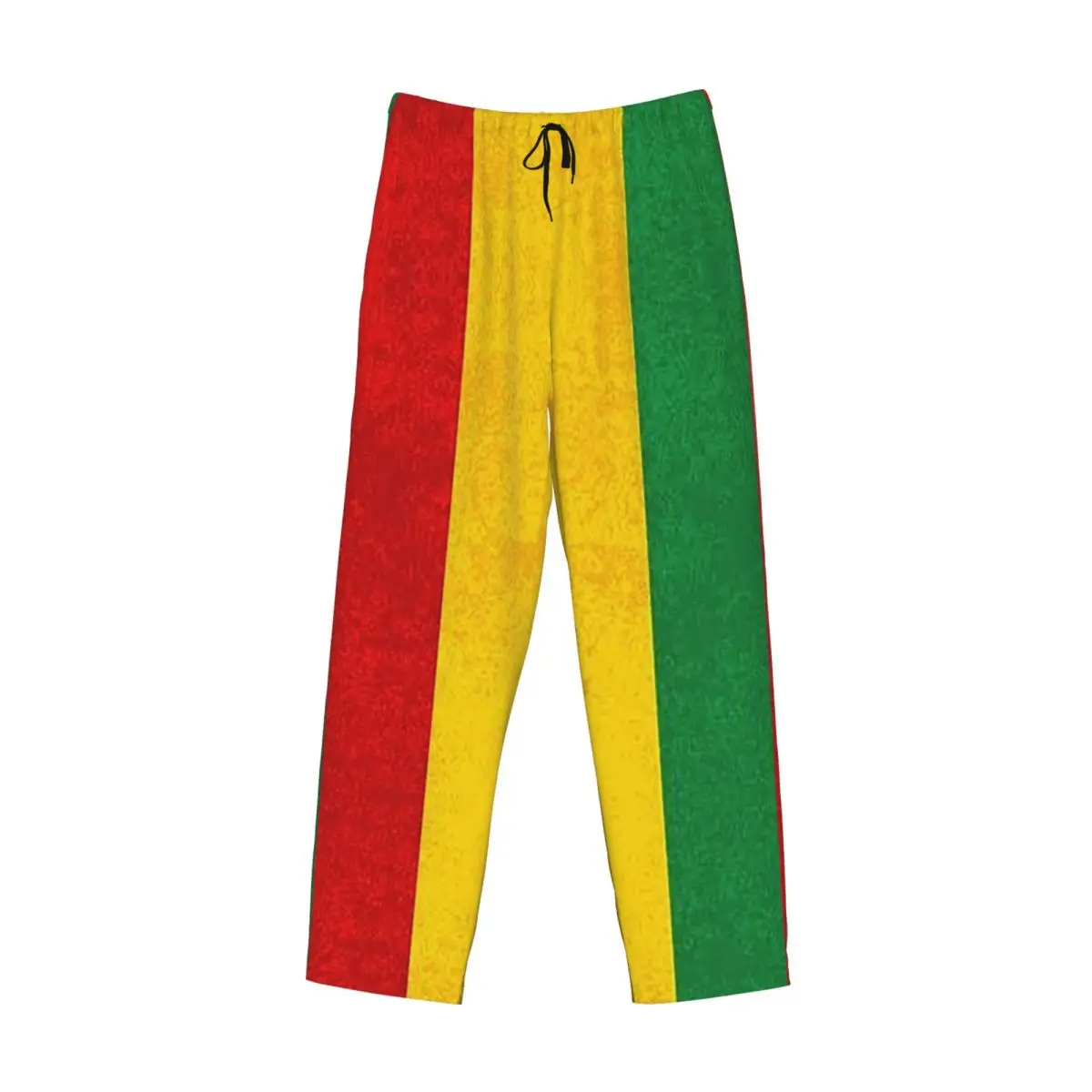 Custom Jamaican Reggae Rasta Lion Jamaica Flag Pajama Pants Men Sleepwear Sleep Lounge Bottoms with Pockets