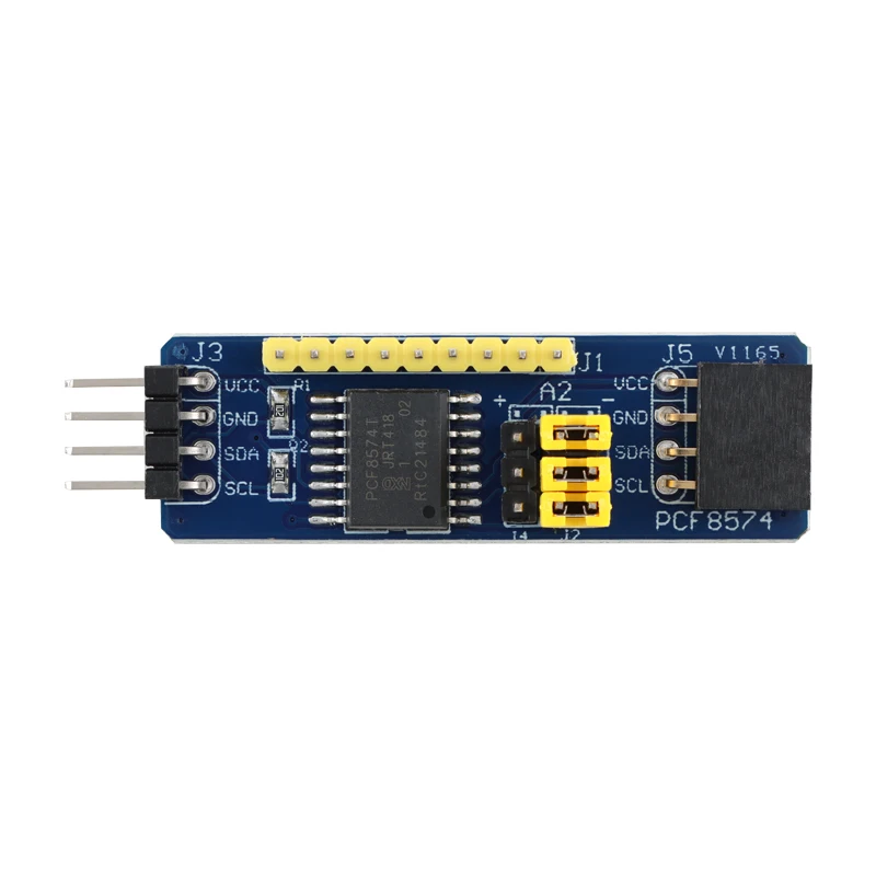 Picture 3: PCF8574T I2C Interface Single Chip Machine I/O Expander Module Blue Board PCB Extension Board for Electronic Projects