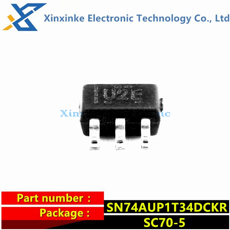 10PCS SN74AUP1T34DCKR Mark: U2E SC70-5 Translation - Voltage Levels 1B Unidirec Vltg-Lev Translator Logic ICs Brand New Original