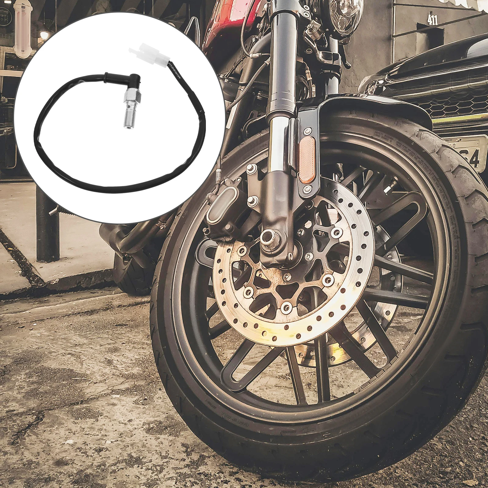 

Hydraulic Brake Line Pressure Switch for Offroad Motorcycles Durable Secure Connection Brake Light Switch Universal Supply