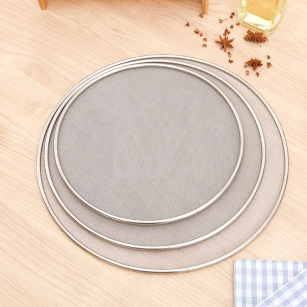 Fryer Anti-oil Stainless Steel Screen Grease Cover Protector Splatter Guard