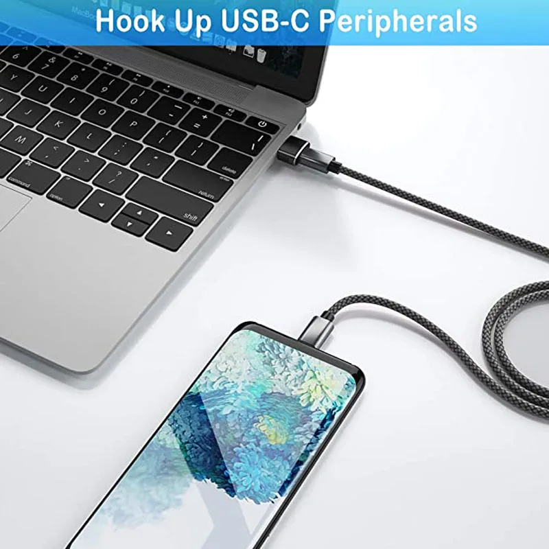 UCAOYI USB OTG Male To Type C Female Adapter Converter, Type-C Cable Adapter For Nexus 5x6p Oneplus 3 2 USB-C, Data Charger