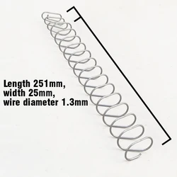 Квадратная плоская пружина, проволока 1,3 мм, основание из нержавеющей стали, компрессионная пружина, Заводское изготовление на заказ