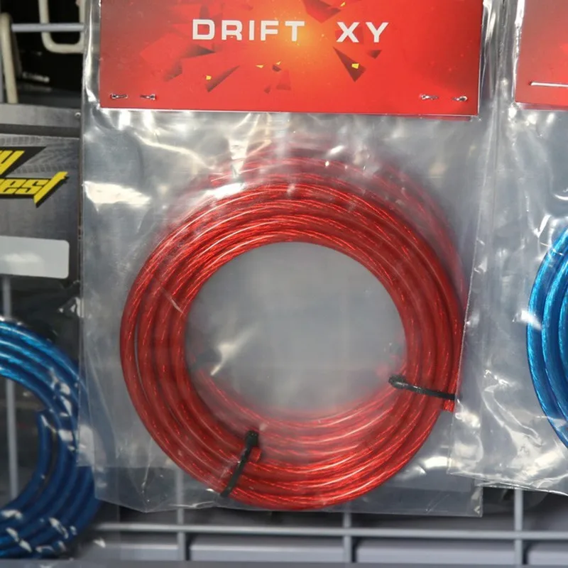 Drift car 12G/AWG -12 silicone line: translucent mood blue/red/purple (about 1 meter)