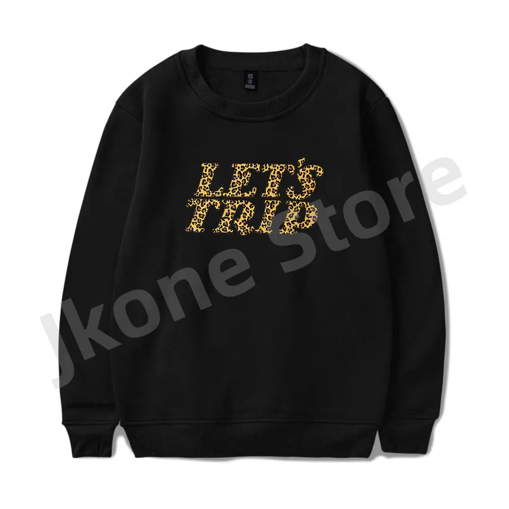 Sturniolo Triplets Let's Trip Cheetah Merch Crewneck Sweatshirts Women Men Fashion Casual Long Sleeve