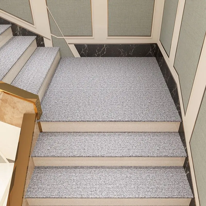Decorative entrance door mat floor tile absorbent oil resistant anti slip self-adhesive living room indoor and outdoor