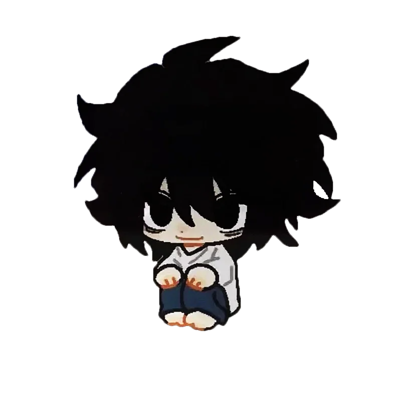 

Anime DEATH NOTE Action Figures Acrylic Stand Toys Desk Room Decora Cute Grils Collec Display Kids Brithday Gift