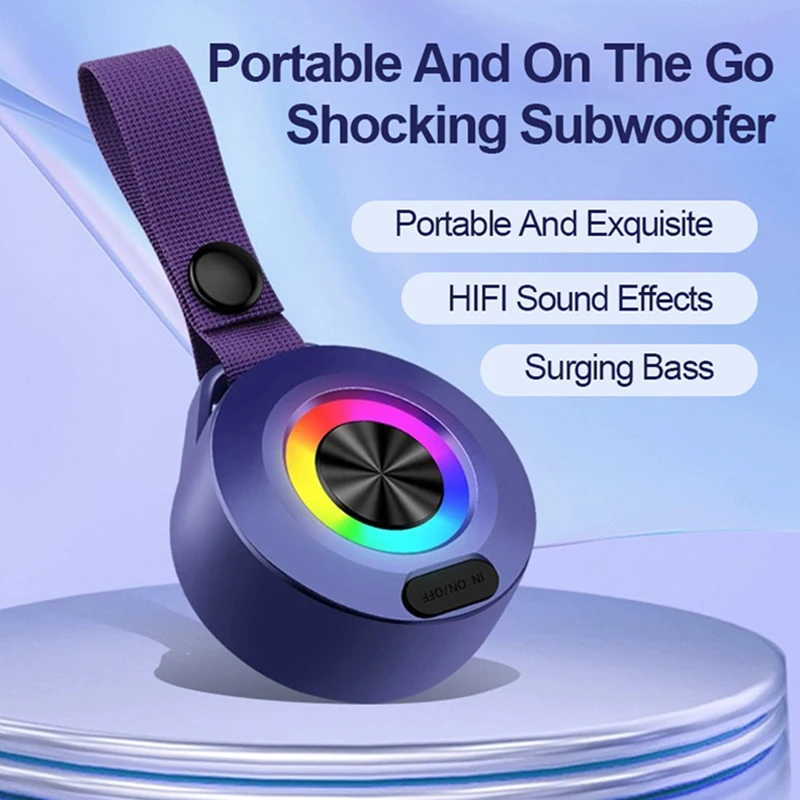 Portable Speaker Wireless Waterproof Shower Speakers for Smart Phone Bluetooth-compatible mini portable compact bathroom speaker