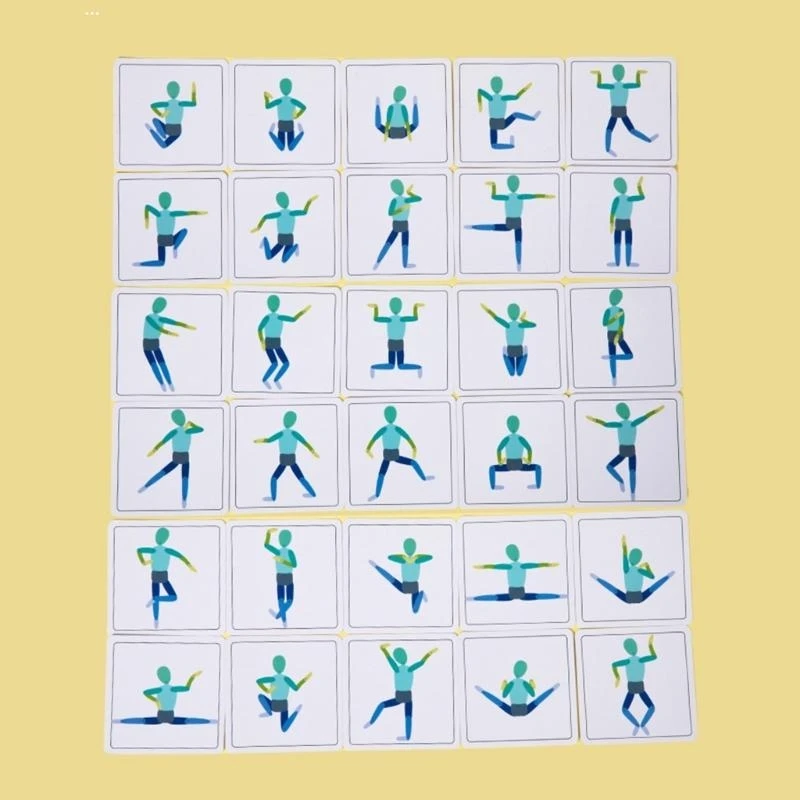 

090B Entertainment Human Body Matching Puzzle Toy Versatile Figures Interactive Office Decoration and Indoor Fun for Kid