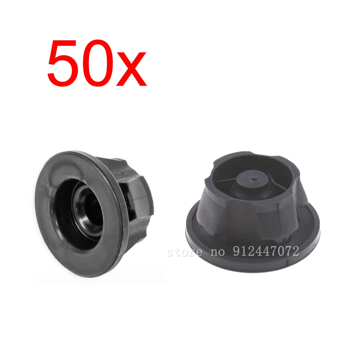 50x Engine Covers Rubber Mat For Mercedes Benz Engine Cover Trim Rubber Mounting Grommet Accessories  6420940785