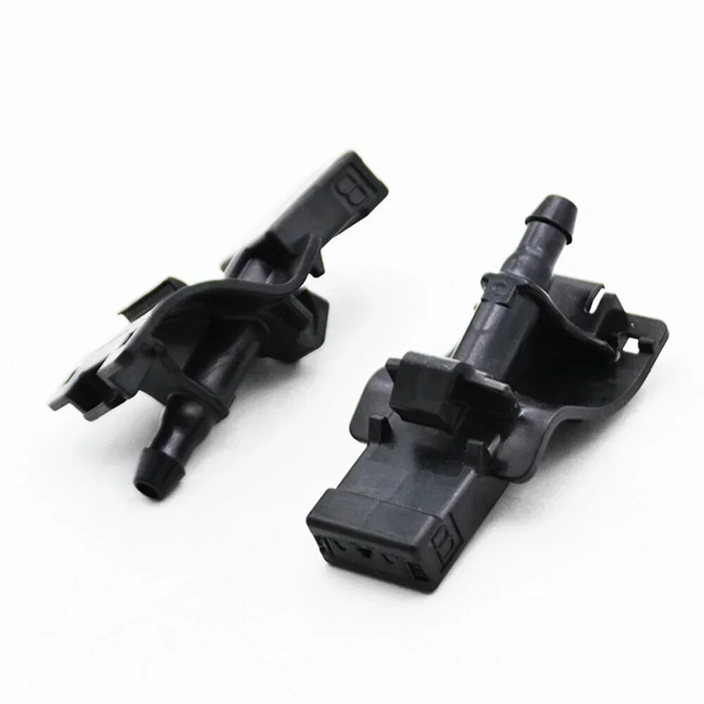 

2pcs Car Windshield Water Washer Nozzle Plastic Jet Spray Pair Fit For Corolla Altis 85381-12300 Front Nozzle Accessories