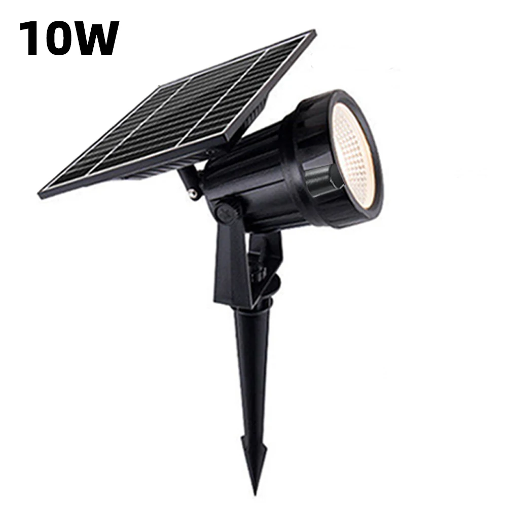 Outdoor Solar LED Spotlights 3W 10W Landscape Lighting Lights IP65 Waterproof For Gardens Courtyards Trees Paths Terraces Lawn