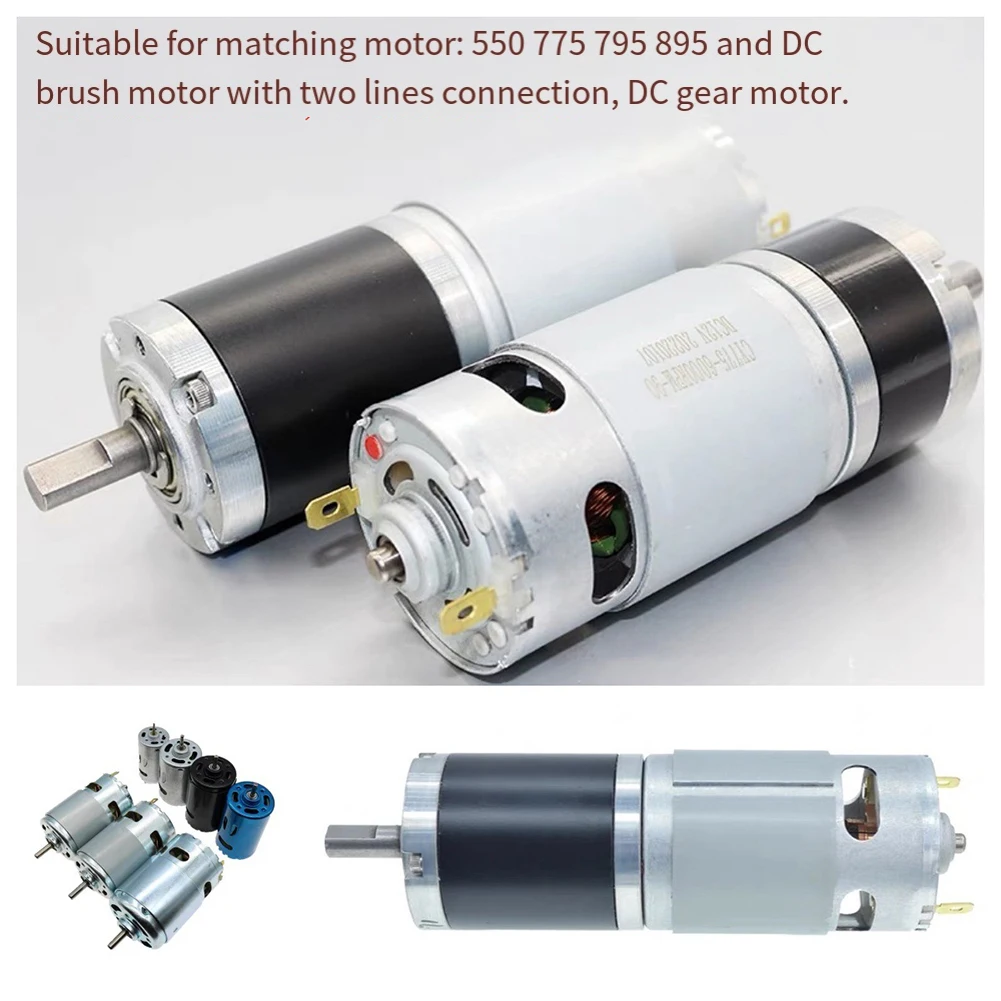 MSDC-B Brushed DC Motor Speed Controller 10A-40A For 775 795 DC Gear Motor For Electrical Equipment Tool Accessory