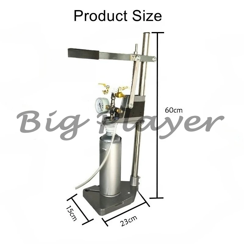 

Self-brewed beer isobaric filling machine Defoaming bottling equipment PET bottle liquid manual filling machine