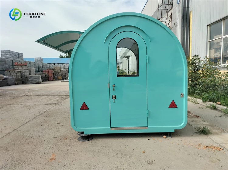 2024 مقطورات طعام كشك ميلك شيك مجهزة بالكامل في المملكة المتحدة