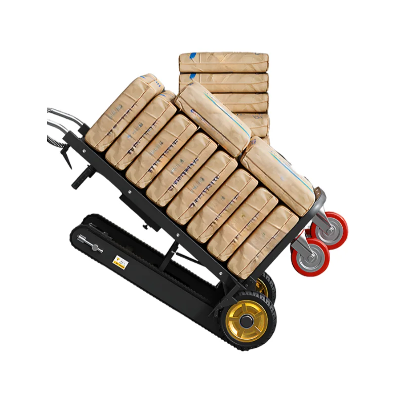 Nieuwe collectie draagbare 300 kg tillen industriële winkelen tool professionele elektrische trapklimmen crawler vierwielig