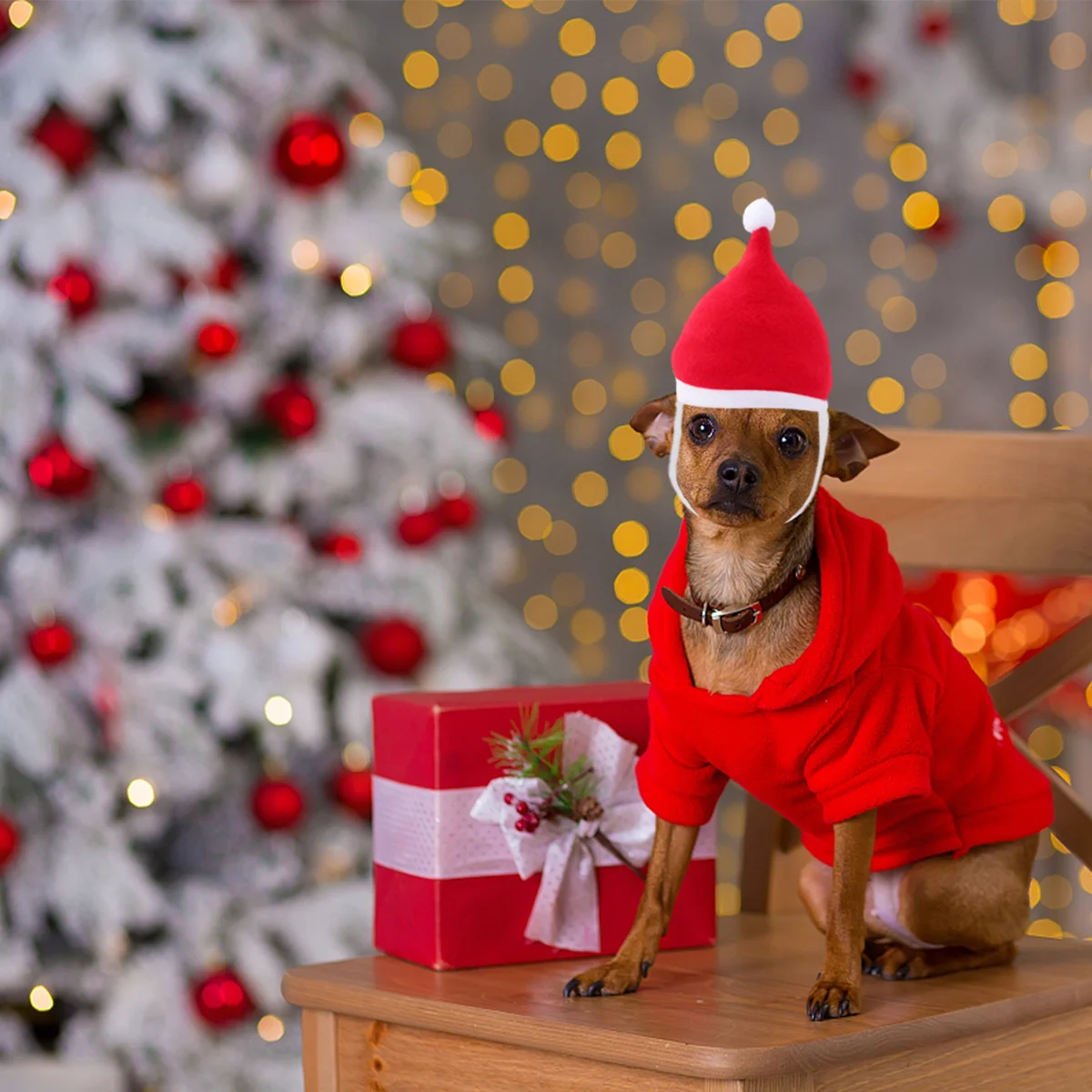 

1pc For Cats Xmas Xmas For Hat Pet Christmas Party Hats Party Photo Shoot Decoration Pet Christmas Hat