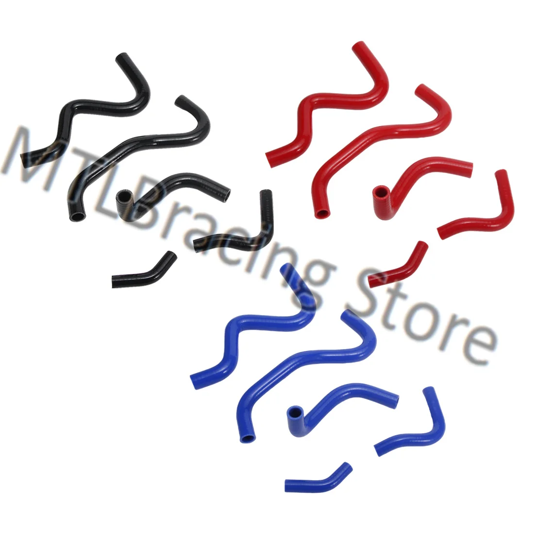 

Silicone Radiator Water Coolant Hose Set For HONDA CBR250RR MC22 1990-1998