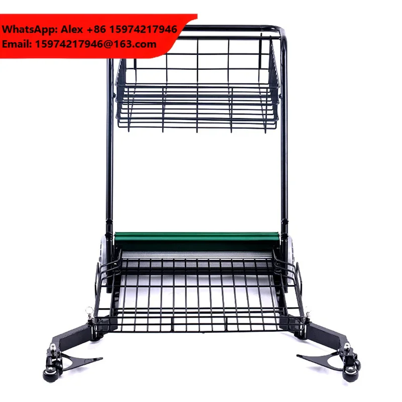 Automatic Pick-up Coach Tennis Ball Collection Coaching Trolley