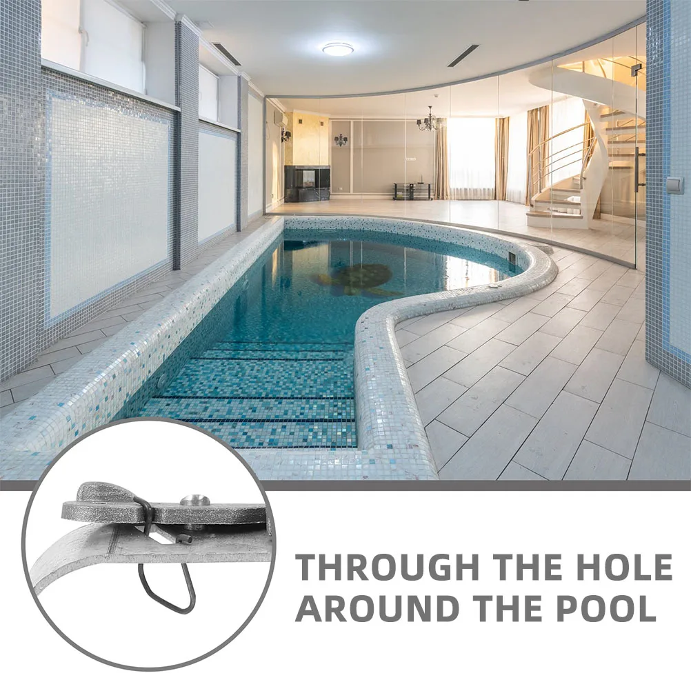 

1Set Pool Cover Cable Winch Aluminum Heavy Duty Ratchet Tightener for Above Ground Winter Pool Cable Tightening Tool