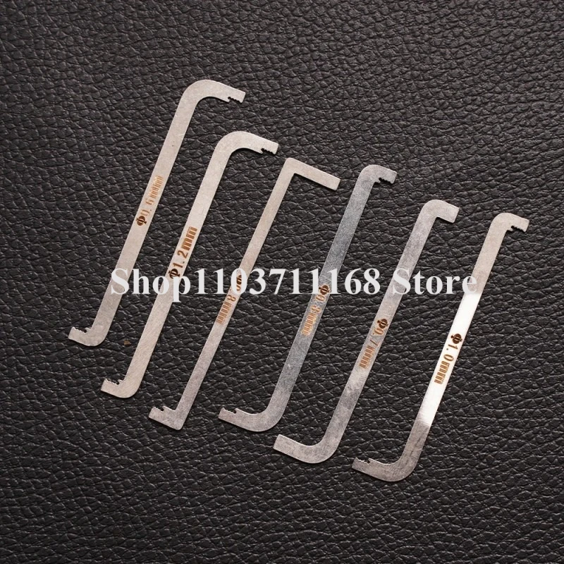 Locksmith Lockpick Set of Lock Picks High Quality Practical Locksmith Tool Kit Replacement Turning Double Head Tension Wrench - Image 4
