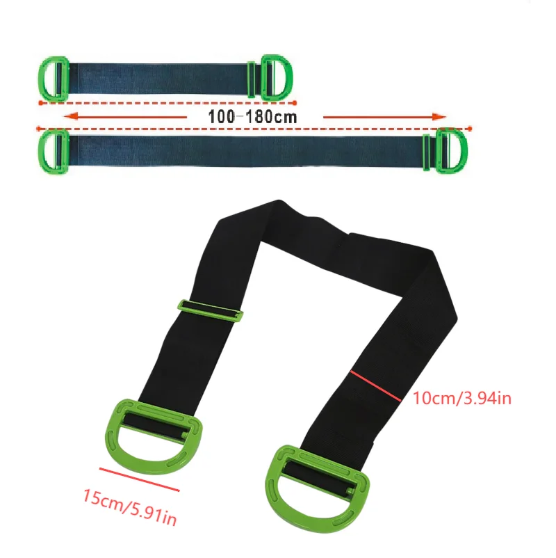 Portable Furniture Handling Tools Conveying Handling Straps Weight Rope Heavy Lifting Labor Saving Tool Rope Furniture Move Belt