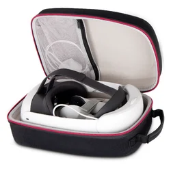 Hard EVA Storage Travel Carry Case for Meta Quest 3 Elite Strap VR Glasses Carrying Bags For Meta Quest 3 VR Accessories