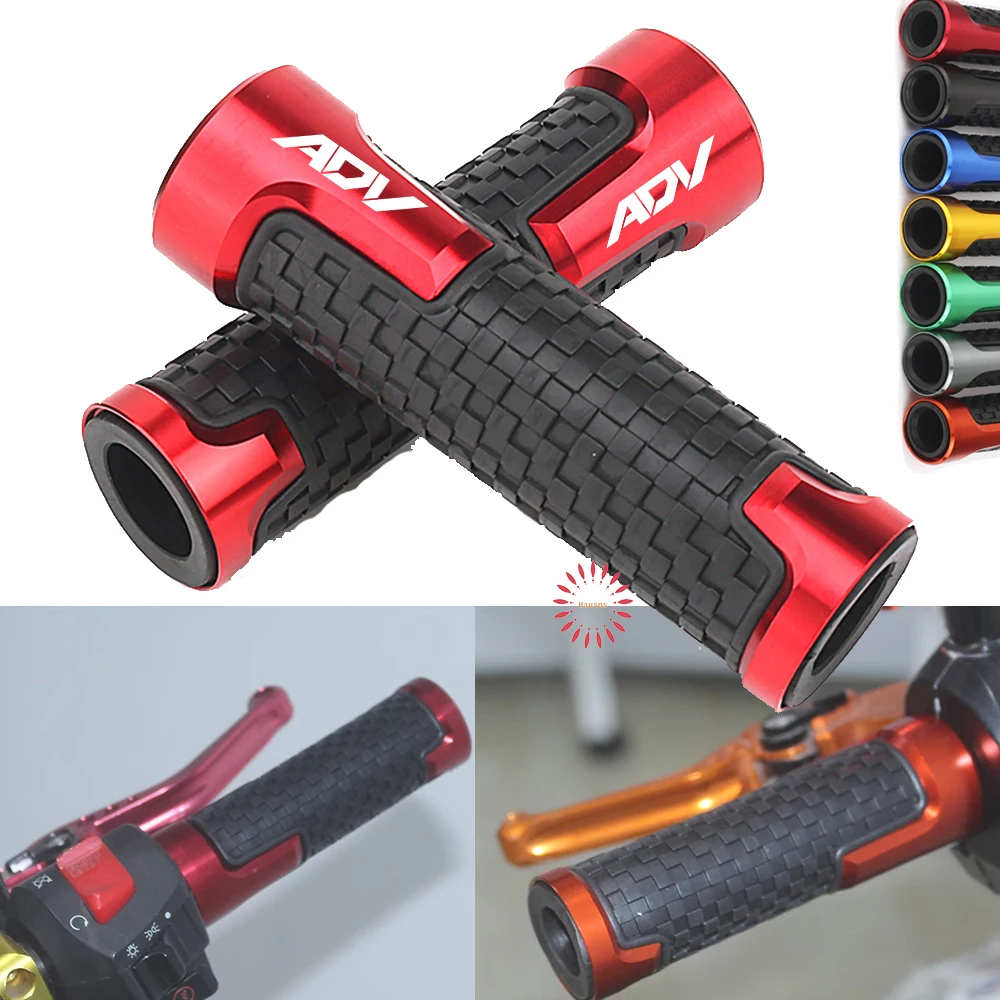 For HONDA ADV 150 350 7/8'' 22MM CNC Handlebar Grips Handle Bar Covers Hot Selling Motorcycle Accessories