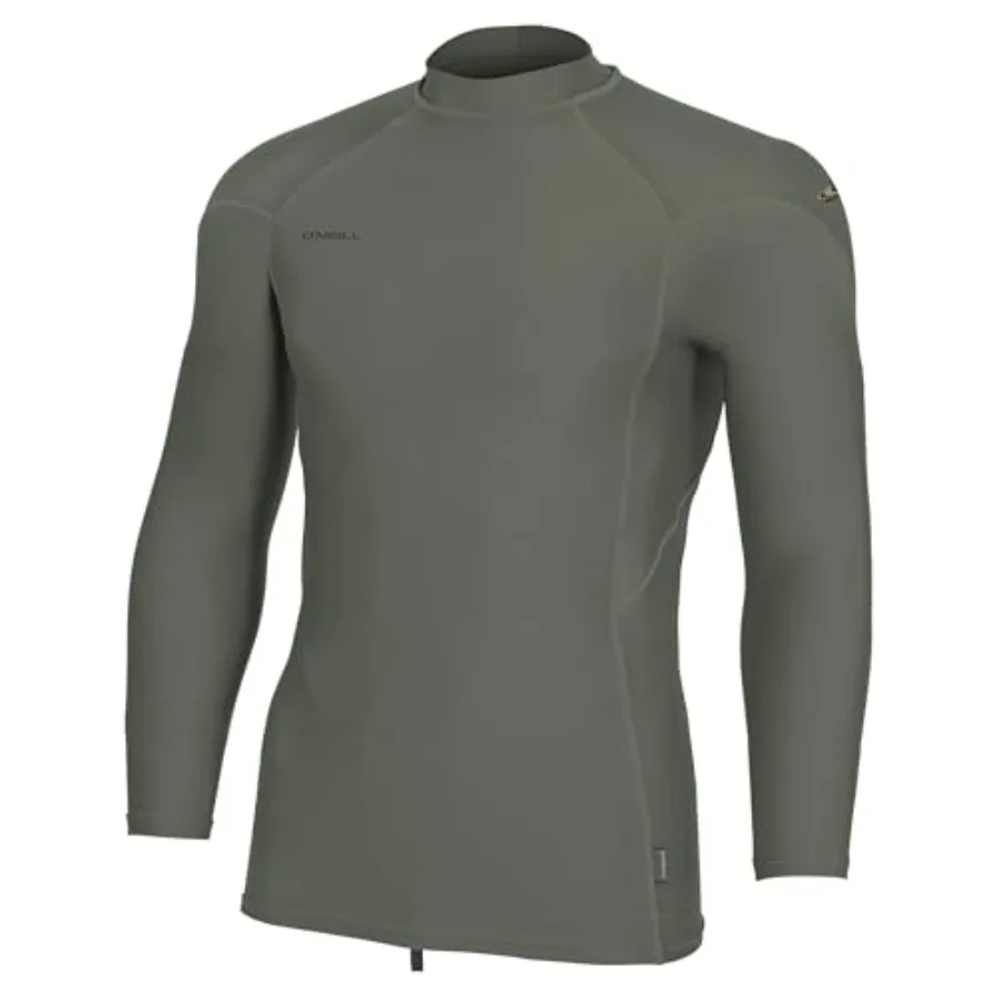 

Men's Hyperfreak Skins Long Sleeve Rashguard for water sports, quick-dry polyester, black, UPF 50+ sun protection
