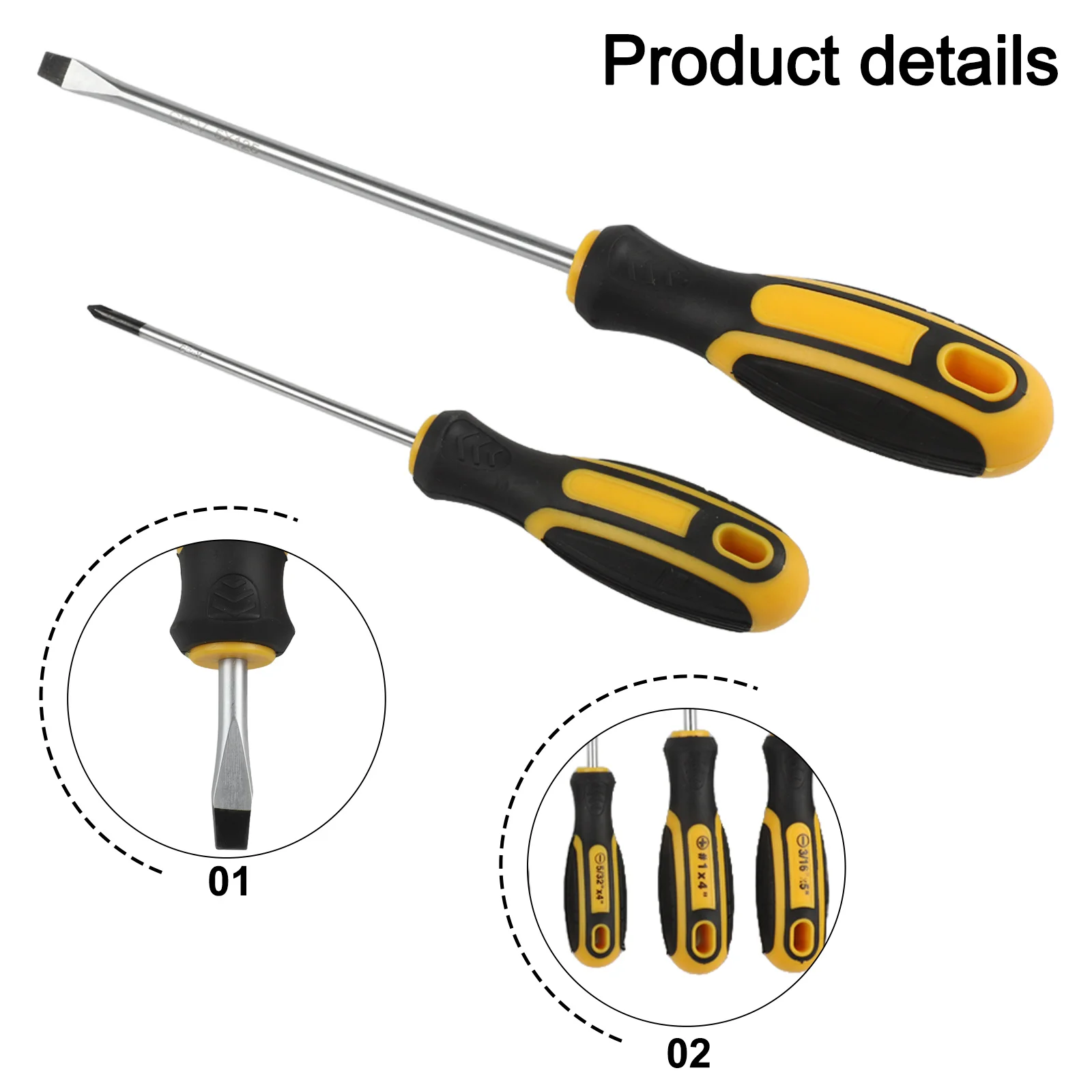 10-Piece Tool Set Magnetic Screwdriver Set Tool Organization Magnetic Tips 10 Piece Magnetic Screwdriver Set Tool Storage