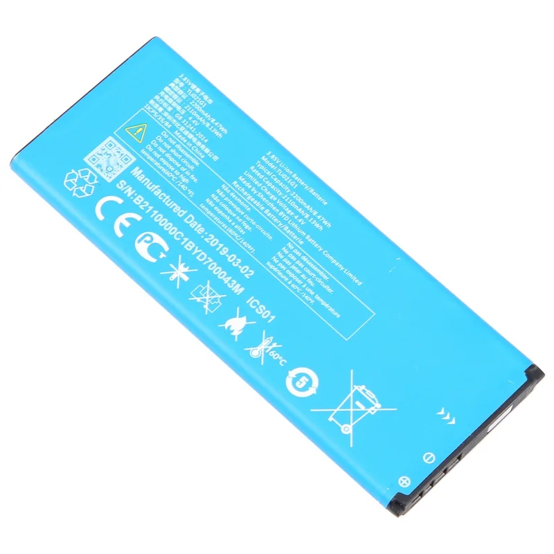 For TCL A1 A501DL Insight 5005r 2200mAh Battery Replacement TLi021G1