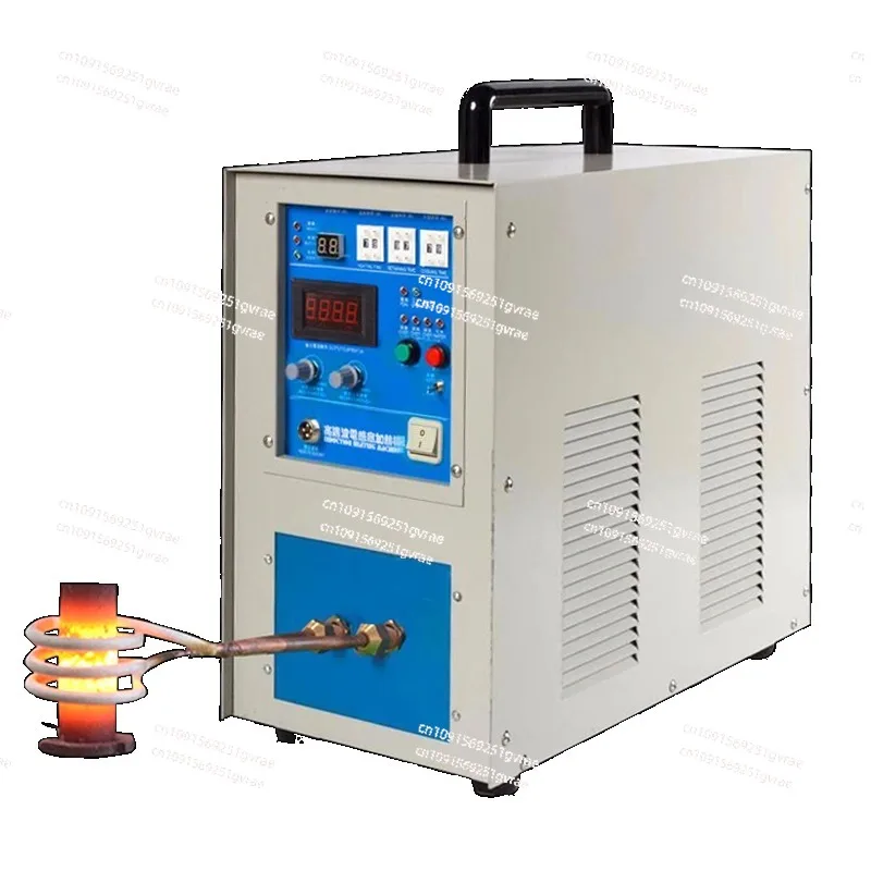 UHF Induction Heating Machine Brazing Machine Handheld Annealing and Quenching High Frequency Welding Machine Small Equipment