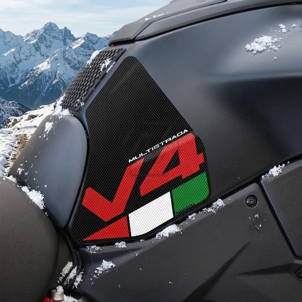 

Противоскользящие накладки на бак для мотоциклов Ducati Multistrada V4 1100 Sport 1100S 2021-2024