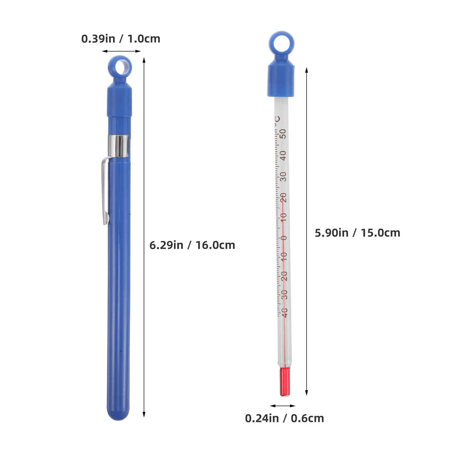Glass Wine Thermometer Easy Read Temperature Indicator Home Brew Wine Making Liquid Cooking Thermometer Current Temperature
