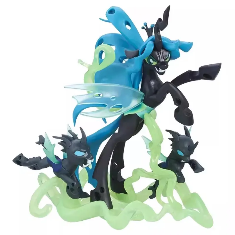 My Little Pony Figure Queen Chrysalis Changling Princess Celestia Ornaments Accessories Toy