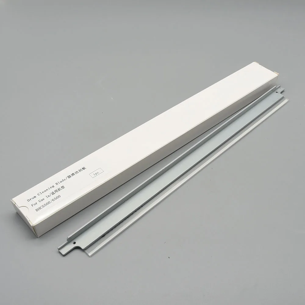 Lâmina de limpeza de tambor, 2 peças, para konica minolta bizhub pro c5500 c6500 c500 c5501 c6501 c6000 c7000 c8050 lâmina de limpador