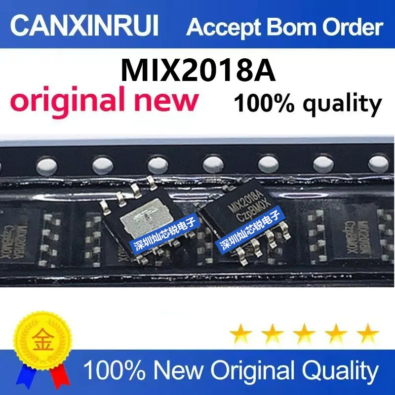 (5-100pieces)Brand new original MIX2018A SMD SOP8 4.8W single-channel Class F audio amplifier IC