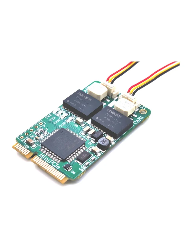 

MiniPCIe-CAN Module MINI PCI-E to CAN Interface Card USB to CAN Dual Band Isolation