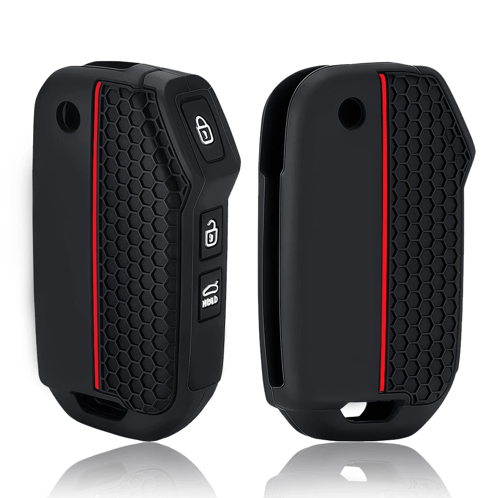 Capa para Chave de Carro para Kia K3 K5 Sports Soul Sportage Niro Telluride Carnival Sorento Cerat Seltos Sonet Ceed Xceed Proceed