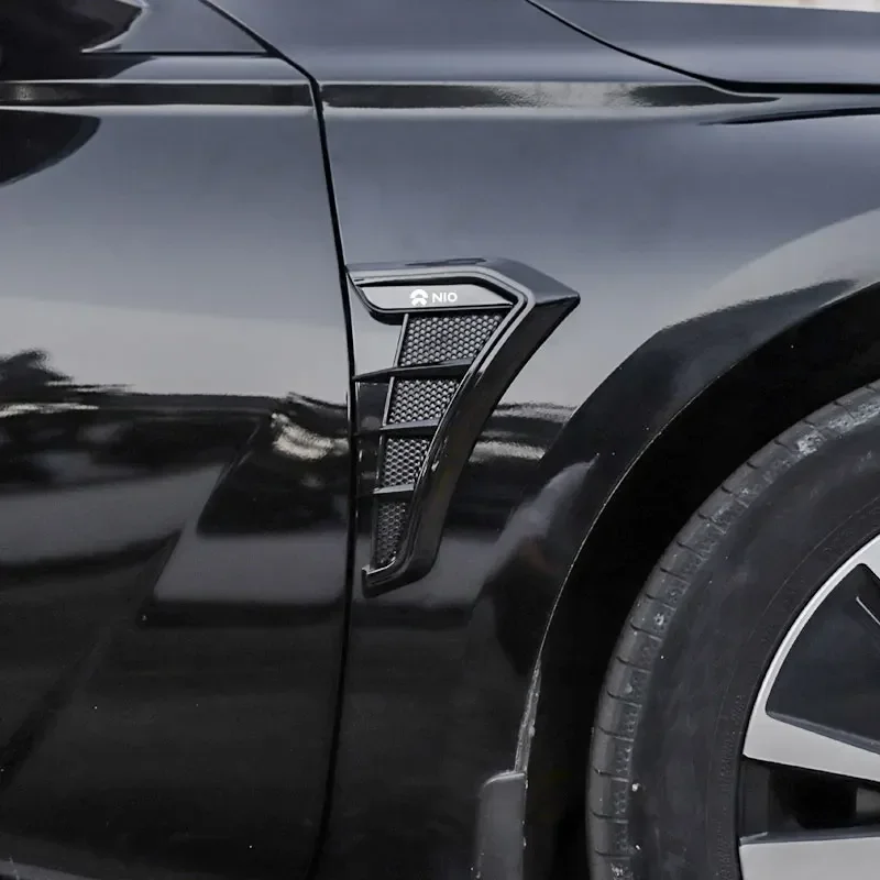 

Carbon Black Car Fender Side Vents Air Flow Intake Hole Grille Sticker Cover For NIO ET5 ES6 ES8 ET7 Weilai ET7 EP9 Eve ET5